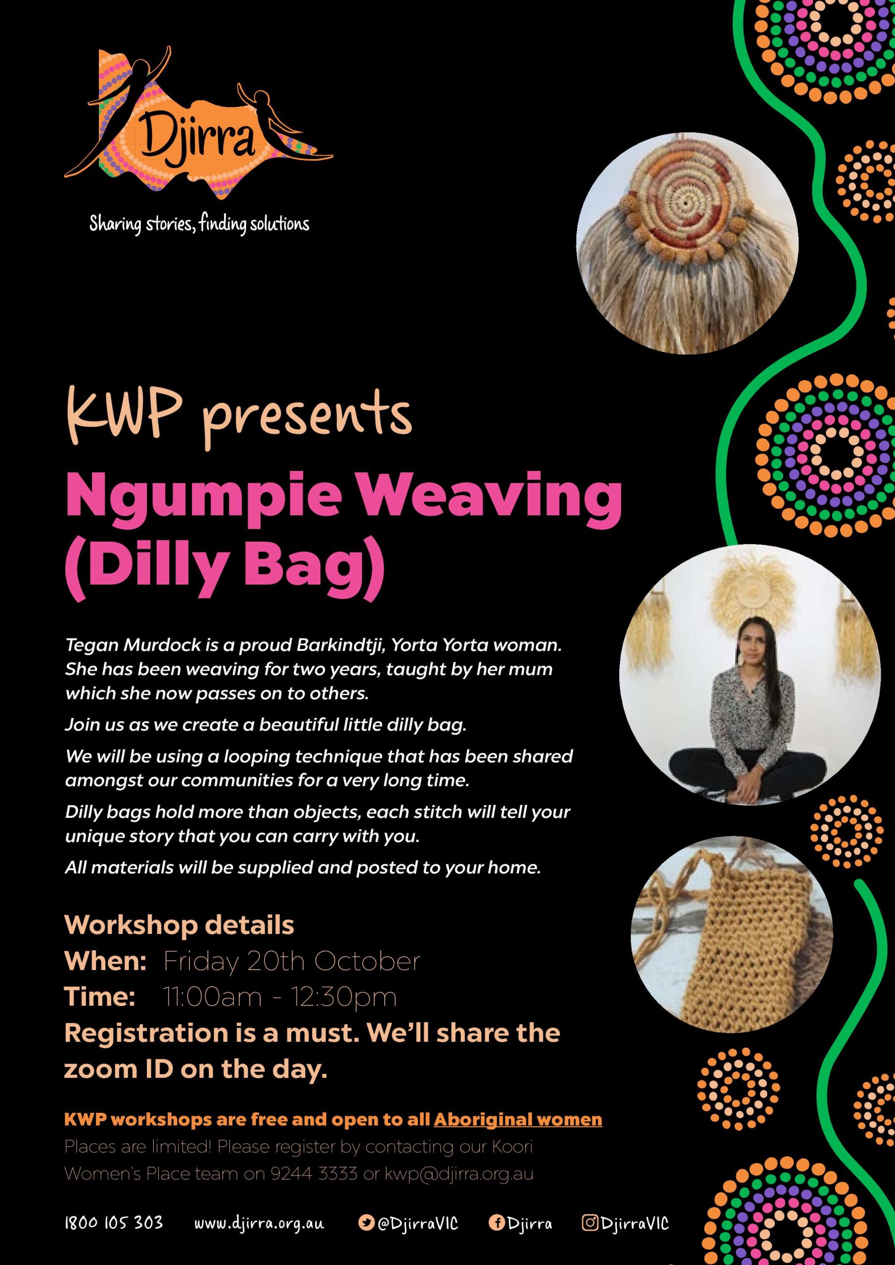 Upcoming Events | Djirra – Sharing stories finding solutions